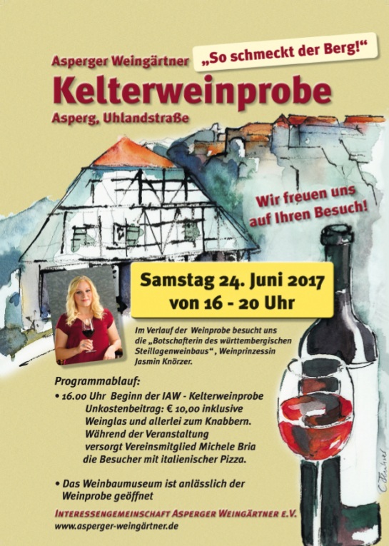 Kelterweinprobe 2017