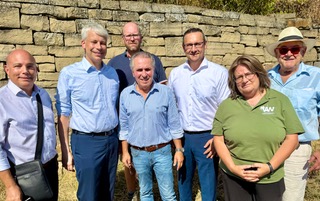 Gruppenbild am Hohenasperg
